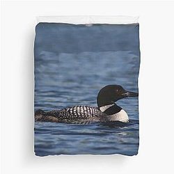 Common Loon Duvet Cover
