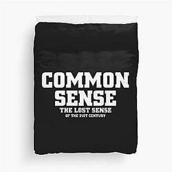 Common Sense Duvet Cover