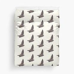 Cute Common Swift Duvet Cover