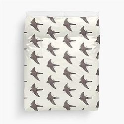 Common Swift illustration Duvet Cover