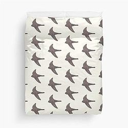 Cute Common Swift Duvet Cover