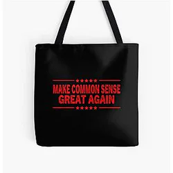 Make Sense Common Again Tote Bag