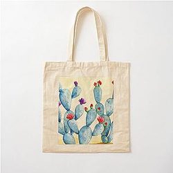 Common Prickly Pear Cotton Bag