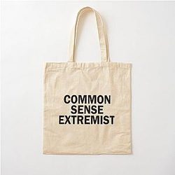 Common Sense Cotton Tote Bag