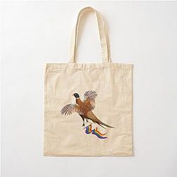 Pheasant Pride Cotton Tote Bag