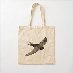COMMON SWIFT Apus apus Cotton Tote Bag