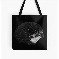 Common Swift Over Print Tote Bag