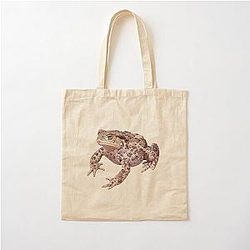 Common Toad Cotton Tote