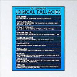 Common Logical Fallacies Chart
