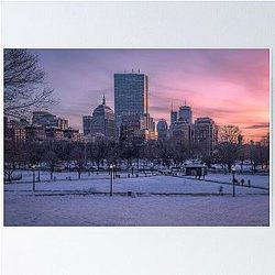 Winter on the Common Boston