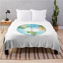 Common Virtue Throw Blanket