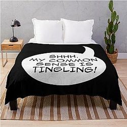 Common Sense Throw Blanket