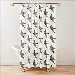 Common Swift Shower Curtain
