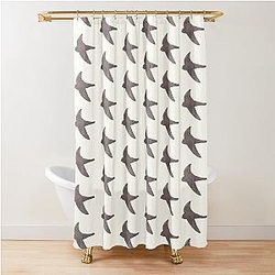 Cute Common Swift Shower Curtain