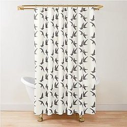 Common Swift shower curtain