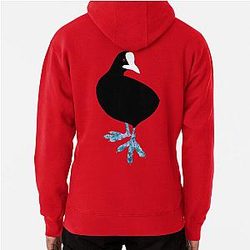 Common Coot Bird Pullover Hoodie