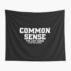 Common Sense Quote Tapestry