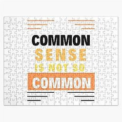 Common Sense is Not a Jigsaw Puzzle