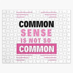 Common sense is not so common Jigsaw puzzle