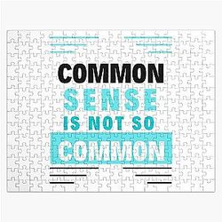 Common Sense is Not Common Jigsaw Puzzle