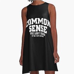 Common Sense A-Line Dress