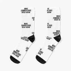 Make Sense Great Again Socks