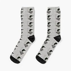 Common Loon Sock