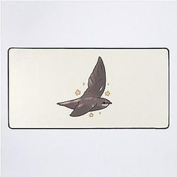 Cute Common Swift Art Desk Mat