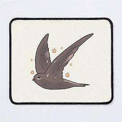 Cute Common Swift Mouse Pad