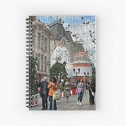 Rainy City Common Kings Band Glow Spiral Notebook