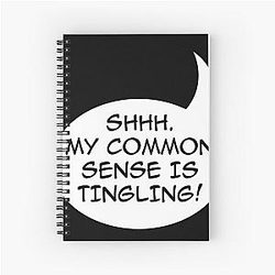 Common Sense Spiral Notebook