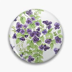 Common Violet Pin