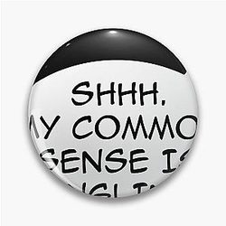 Common Sense Pin