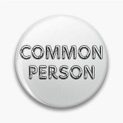 Common Person Pin