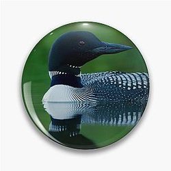 Common Loon Pin