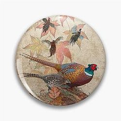 Common Pheasant Pin