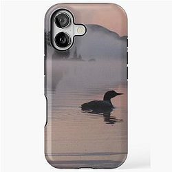 Common Loon on Adirondack Lake iPhone Case