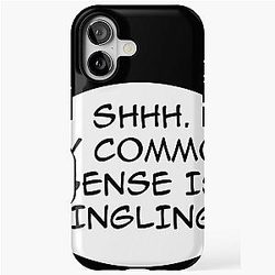 Common Sense iPhone Tough Case