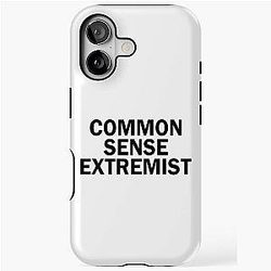 Common Sense iPhone Tough Case