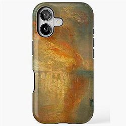 Joseph Mallord William Turner - The Burning of the Houses of Lords and Commons 1835 iPhone Tough Case
