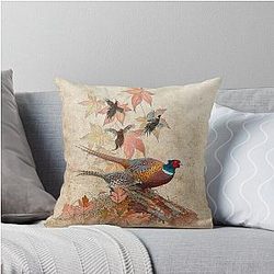 Common Pheasant Pillow