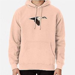 Common Eider Black Alternate Pullover Hoodie