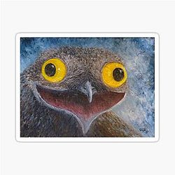 Common Potoo Sticker