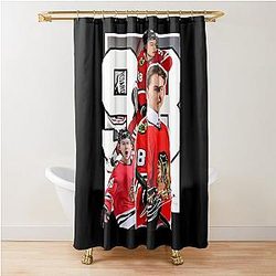 Connor Bedard Shower Curtain