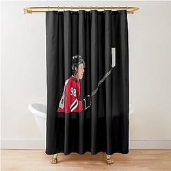 Connor Bedard Shower Curtain