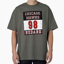 Connor Bedard 98 Hockey Oversized T-Shirt