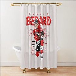 Connor Bedard Shower Curtain