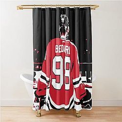 Connor Bedard Shower Curtain