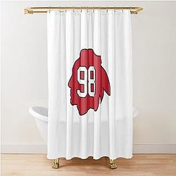Connor Bedard Blackhawks Shower Curtain