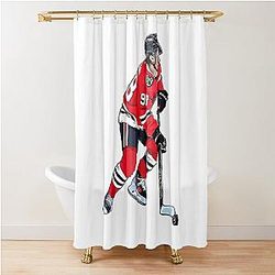 Connor Bedard Shower Curtain